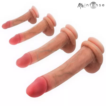 MR INTENSE - GARY S P&Eacute;NIS EN SILICONE ULTRA-R&Eacute;ALISTE AVEC TESTICULES 17,8 CM -&Oslash;- 4,2 CM