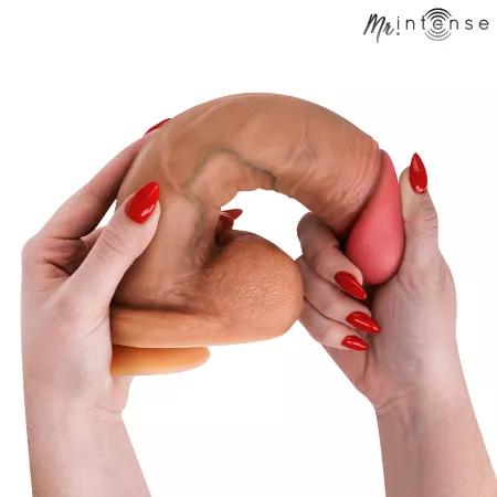 MR INTENSE - GARY XL P&Eacute;NIS EN SILICONE ULTRA-R&Eacute;ALISTE AVEC TESTICULES 25,5 CM -&Oslash;- 5,1 CM
