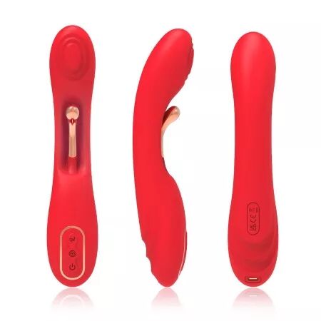 ARMONY - VIBRATEUR &Agrave; LANGUE OSCILLANTE ROUGE