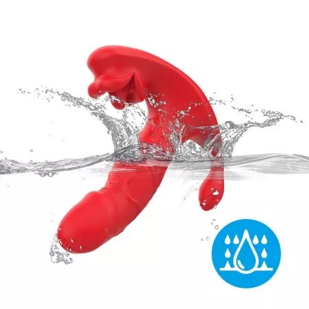 ARMONY - VIBRATEUR ANAL CULOTTE STIMULATEUR POINT C ET G T&Eacute;L&Eacute;COMMANDE ROUGE