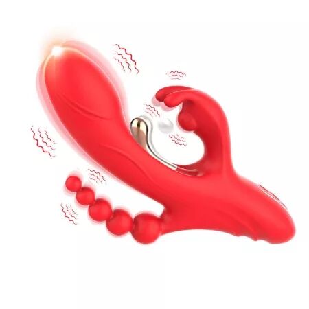ARMONY - STIMULATEUR DE POINT G ET DE CLITORIS VIBRATEUR ROUGE