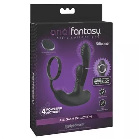 ANAL FANTASY ELITE - STIMULATEUR ANAL ET P&Eacute;RIN&Eacute;AL RECHARGEABLE ASS-GASM INTIMOTION