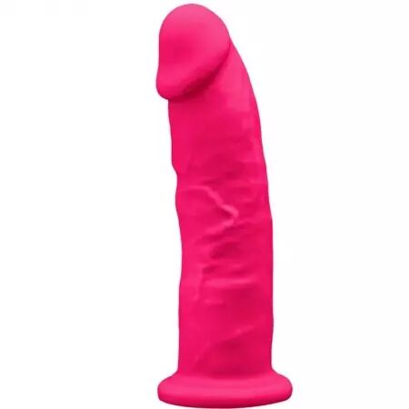 SILEXD - MODÈLE 2 PÉNIS RÉALISTE PREMIUM SILEXPAN SILICONE FUCHSIA 19 CM