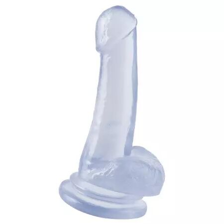 BASIX - GÉLATINE PÉNIS TRANSPARENT ASPIRATION 18 CM