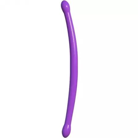 CLASSIX - GODE DOUBLE FLEXIBLE 43,7 CM VIOLET