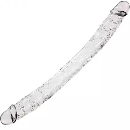 ALIVE - PÉNIS RÉALISTE SUPRÊME TRANSPARENT 38,5 CM