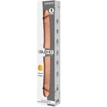 SILEXD - DOUBLE PÉNIS RÉALISTE PREMIUM SILEXPAN SILICONE 38.5 CM