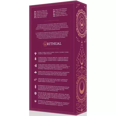 RITHUAL - ANUSARA DOUBLE MOTEUR RECHARGEABLE 2.0 ORCHIDÉE