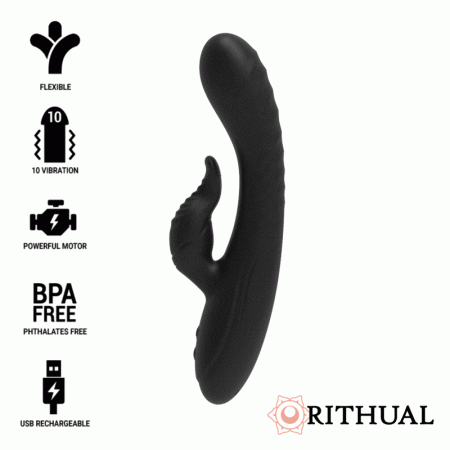RITHUAL - ANUSARA DOUBLE MOTEUR RECHARGEABLE 2.0 NOIR