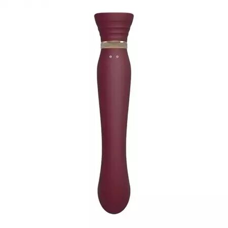 ZALO - QUEEN SET PULSE WAVE CLIT STIM ROUGE