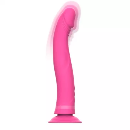 INTENSE - GODE VIBRATEUR EN SILICONE ROSE MICHELANGELO