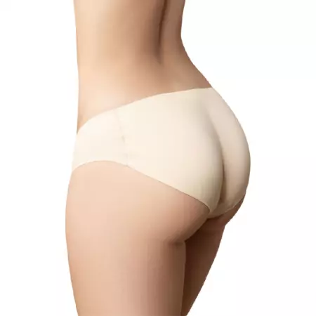 BYE-BRA - CULOTTE BASSE AVEC REMBOURRAGE DES FESSES TAILLE L