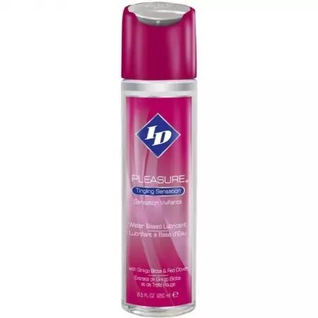 ID PLEASURE - LUBRIFIANT  BASE DEAU SENSATION TINGING 250 ML