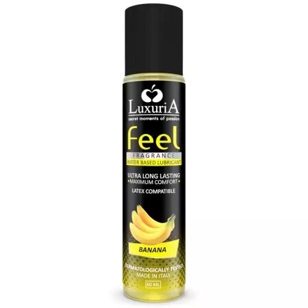 INTIMATELINE - LUXURIA LUBRIFIANT BASE D'EAU FEEL BANANE 60 ML