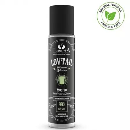 INTIMATELINE - LUBRIFIANT LOVTAIL BASE D'EAU LUXURIA MOJITO 60 ML