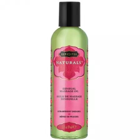 KAMASUTRA - HUILE DE MASSAGE NATURELLE RÊVES DE FRAISE 59 ML