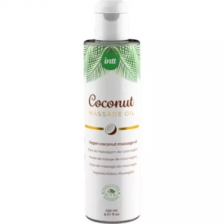 INTT - HUILE DE MASSAGE VÉGÉTALIENNE DOUCE AU SAVEUR RELAXANTE DE NOIX DE COCO