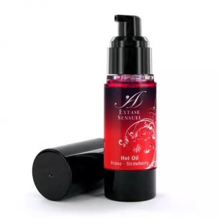 EXTASE SENSUAL - HUILE STIMULANTE CHALEUR FRAISE 30 ML