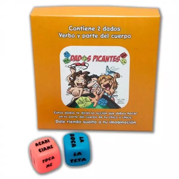 DIABLO PICANTE - JEU DE 2 D�S D''ACTION ET PARTIE DU CORPS