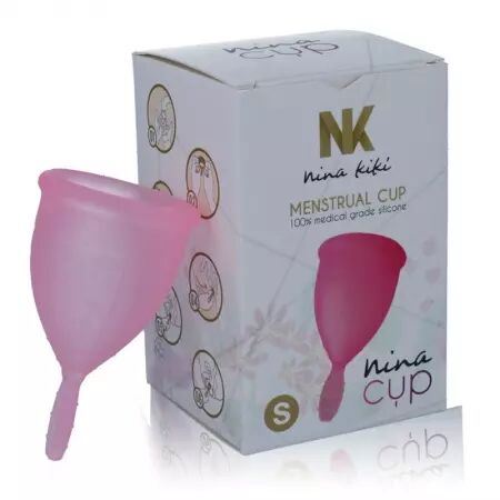 NINA KIKÍ - COUPE MENSTRUELLE ROSE TAILLE S
