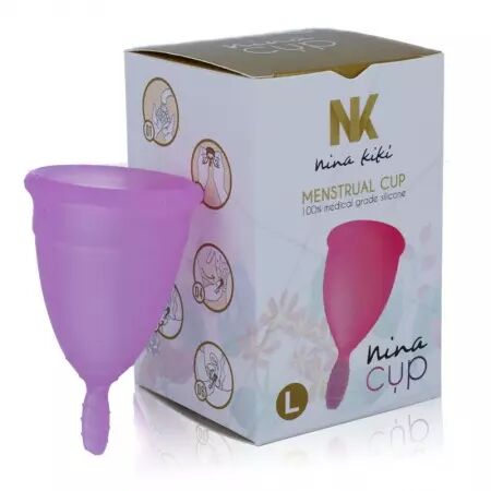 NINA KIKÍ - COUPE MENSTRUELLE VIOLET TAILLE L