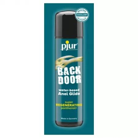 PJUR - BACK DOOR BASE EAU ANAL RÉGÉNÉRANTE DE PANTHÉNOL 2 ML