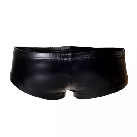 CUT4MEN - SHORT BOOTY SIMILICUIR NOIR XL