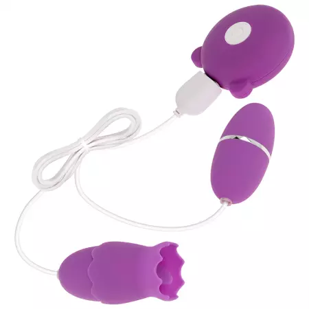 OHMAMA - DOUBLE STIMULATEUR 10 MODES DE VIBRATION