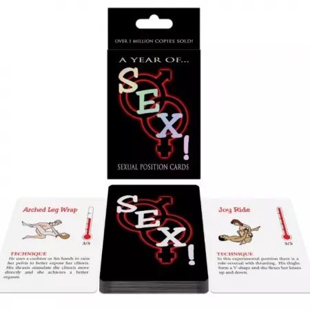 KHEPER GAMES - CARTES DE POSITION SEXUELLE UN AN DE... SEXE !
