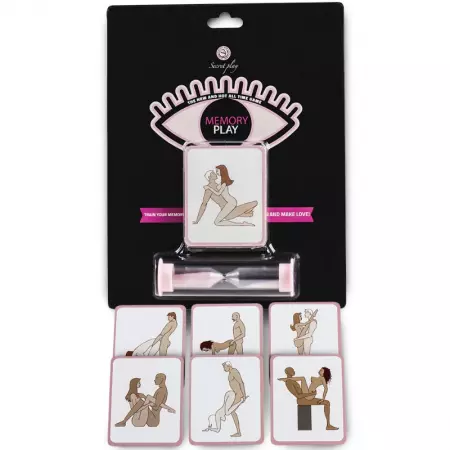 SECRETPLAY - JEU DE COUPLES MEMORY PLAY (ES/EN/IT/FR/PT)