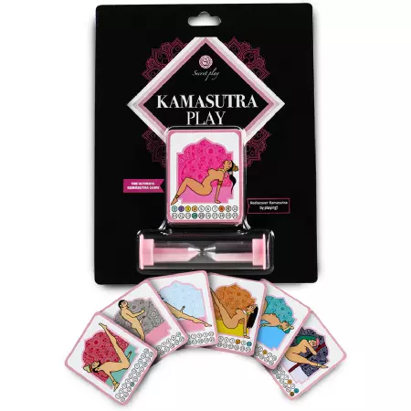 SECRETPLAY - JEU POUR COUPLES KAMASUTRA PLAY (ES/EN/IT/FR/DE/PT)