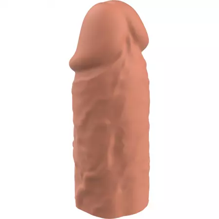 VIRILXL - EXTENSION DE PÉNIS MARRON EN SILICONE LIQUIDE V3