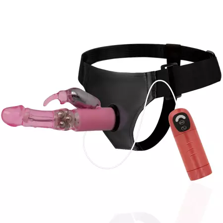HARNESS ATTRACTION - RNES DANIEL AVEC VIBRATION ET ROTATION 18 X 3,5 CM