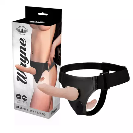 HARNESS ATTRACTION - WAYNE DOUBLE PENETRACI N 16,5 X 3,5CM