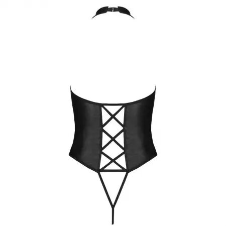PASSION - NANCY BODY CUIR ÉCOLOGIQUE S/M