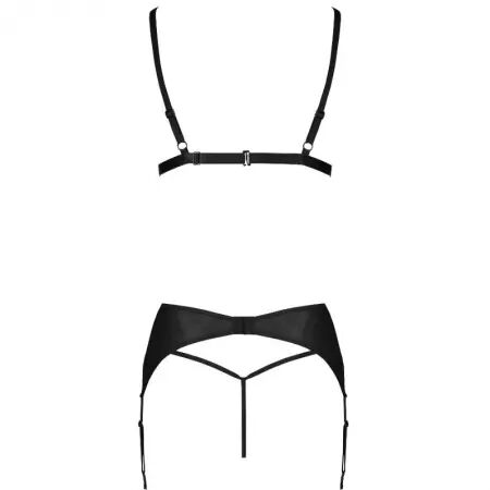 PASSION - ENSEMBLE CUIR ÉCOLOGIQUE MILEY L/XL