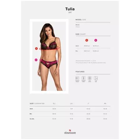 OBSESSIVE - ENSEMBLE TULIA DEUX PIÈCES XS/S