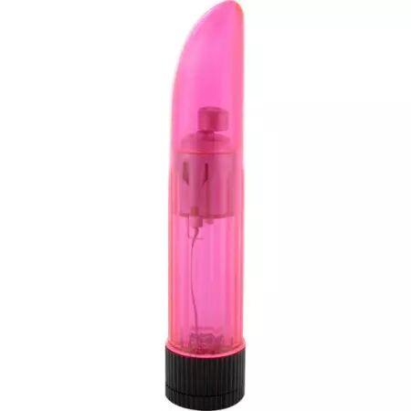 SEVEN CREATIONS - VIBRATEUR CRISTAL CLAIR DAME ROSE