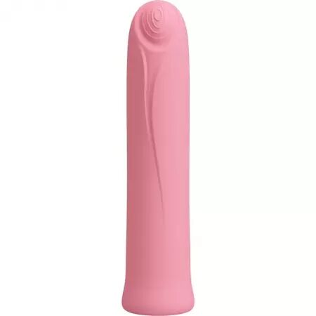 PRETTY LOVE - VIBRATEUR CURTIS MINI SUPER POWER 12 VIBRATIONS EN SILICONE ROSE