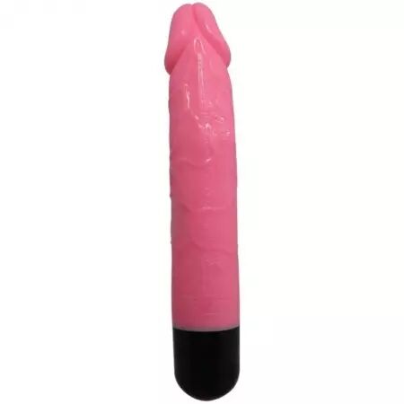 BAILE - VIBRATEUR RÉALISTE SEXE COLORÉ ROSE 23 CM