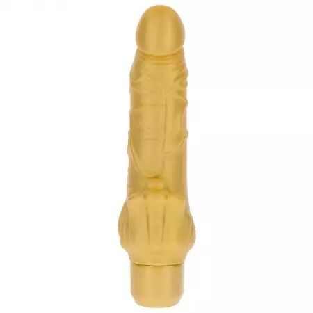 GET REAL - GOLD DICKER STIM VIBRATEUR OR
