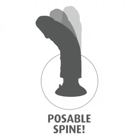 KING COCK - GODE VIBRANT AVEC TESTICULES 23 CM NOIR
