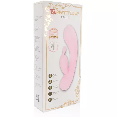 PRETTY LOVE - SMART VIBRATEUR AVEC OREILLES HUGO RABBIT