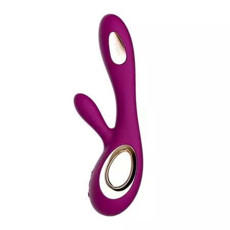 LELO - SORAYA WAVE VIBRATEUR LAPIN DEEP ROSE
