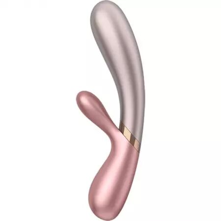 SATISFYER - VIBRATEUR HOT LOVER ROSE & BEIGE