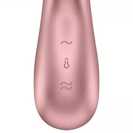 SATISFYER - VIBRATEUR HOT LOVER ROSE & BEIGE