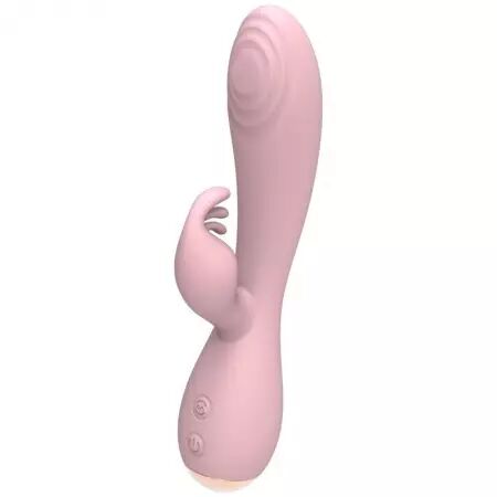 NALONE - VIBRATEUR MAGIC STICK AVEC LAPIN - ROSE CLAIR