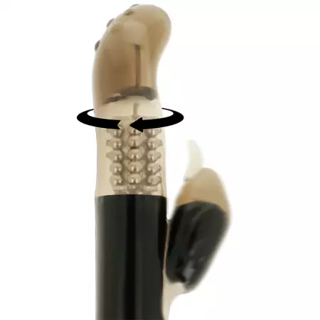 OHMAMA - VIBRATEUR ROTATEUR AVEC STIMULATEUR DELFIN CLITORIS