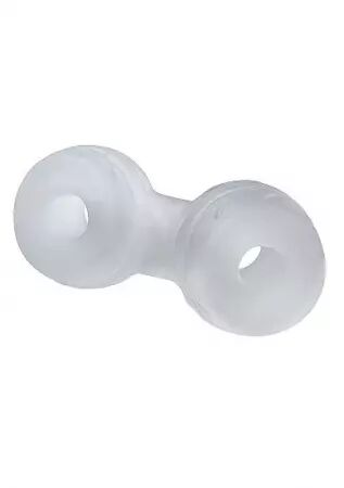 PERFECT FIT BRAND - SILASKIN COCK & BALL TRANSPARENT