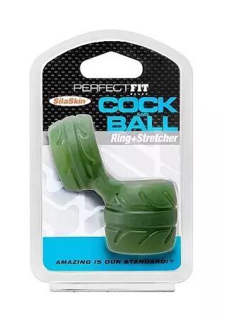 PERFECT FIT BRAND - SILASKIN COCK & BALL VERT
